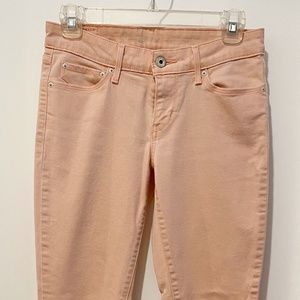 Peach Levi's Demi Curve Jeans